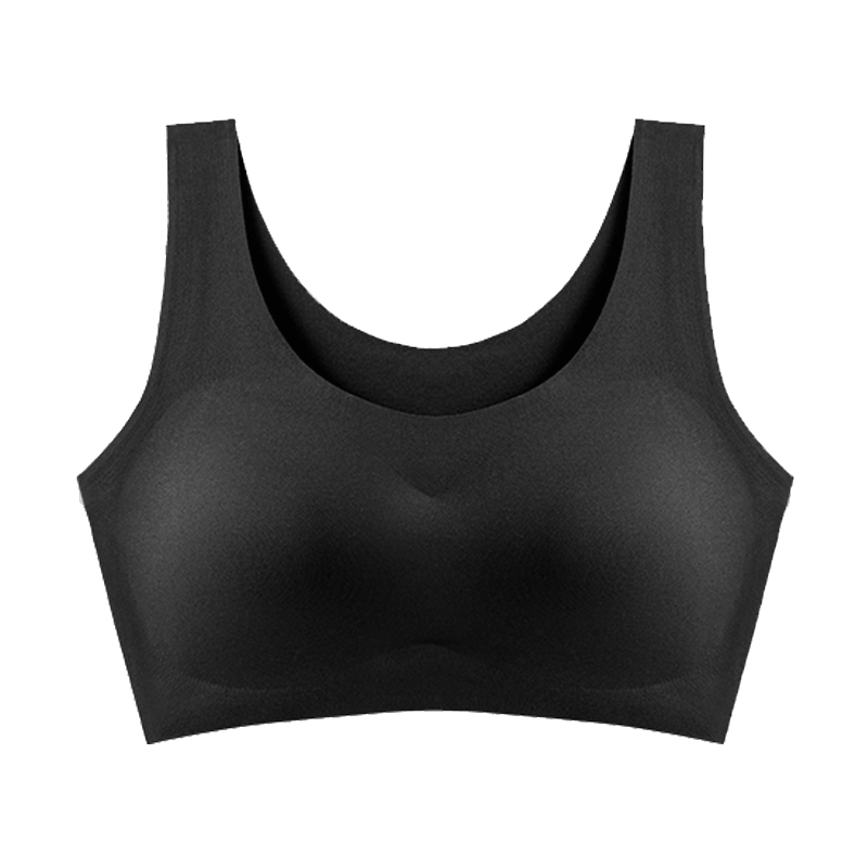 达芙妮无痕内衣女运动薄款吊带抹胸小胸聚拢背心式文胸无钢圈胸罩