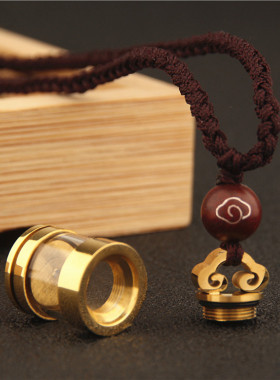 空心可打开吊坠迷你款悟空瓶项链