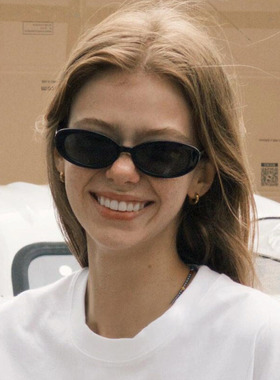 JAFOM2026年新款jennie同款墨镜女高级感小框猫眼防紫外线太阳镜