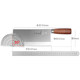 Shibazi stainless steel Chinese kitchen knife