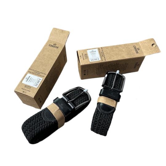 Hochwertiger dreidimensionaler Webgürtel mit galvanisierter Legierungsschnalle