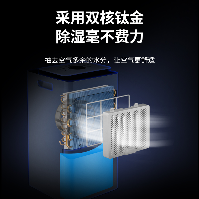 美菱翁格玛利专卖店美菱除湿机家用抽湿机器小型卧室室内工业大功率静音除潮干燥神器2