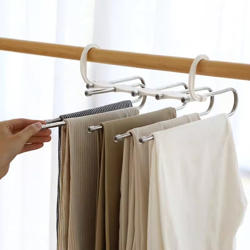 折叠裤架衣柜内置家用多层专用裤夹多功能裤子衣架收纳神器裤挂架,淘宝优惠券,粉丝福利购,淘宝优惠卷