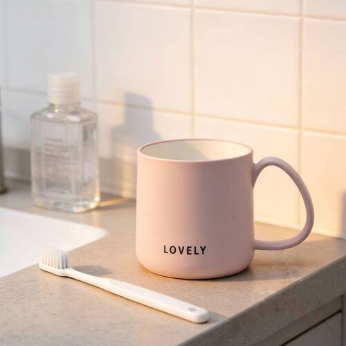 家用防霉漱口杯2026刷牙杯洗漱杯子情侣牙刷杯食品级高颜值牙缸杯 - 图1