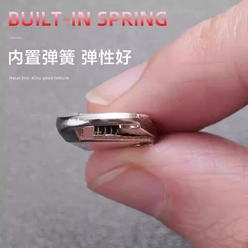 可拆卸拉片羽绒服外套包包通用拉锁头修复吊坠拉链头万能配件 - 图2