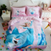 Phim hoạt hình lãng mạn đông lạnh cotton bốn mảnh Aisha Princess quilt cover tờ trẻ em bộ đồ giường ba mảnh - Bộ đồ giường bốn mảnh gối kèm chăn Bộ đồ giường bốn mảnh