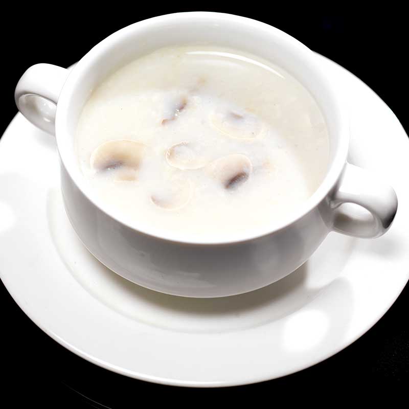 广州蒸烩煮奶油蘑菇汤250g速食商用家用西式浓汤西餐厅咖啡厅冷冻 - 图3