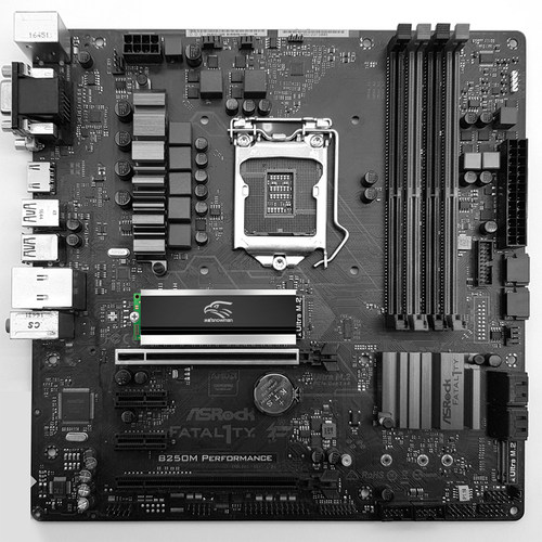 冰曼热管M2固态硬盘散热器SSD纯铜M.2散热片2280马甲NVME盔甲NGFF - 图1