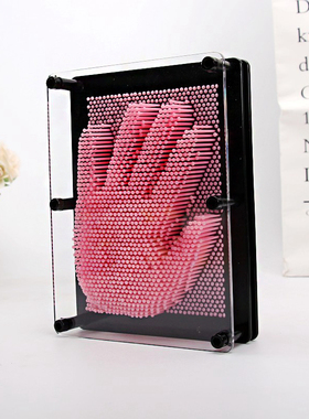 立体克隆手印手模摆件立体针雕