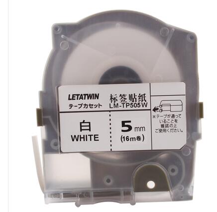 LETATWIN线号机LM-550A/LM-550E贴纸LM-TP509Y/W标签打印纸9 12MM - 图1