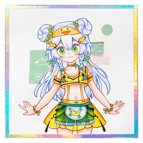 【绘画色纸】MOOCAT现货马克笔木浆空白签绘板动漫画OC签名手绘CP - 图3