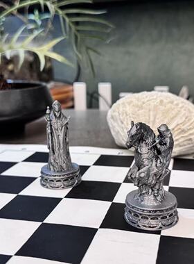 国际象棋史诗奇幻人类风格3D打印摆件
