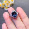 London Blue Topaz Ring Pure Body High Quality