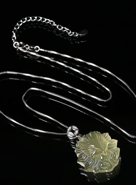 视频祝福黄水晶小狐狸吊坠招桃花