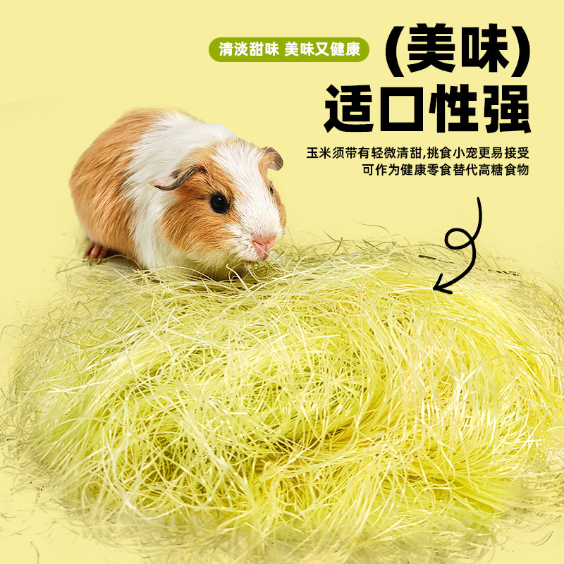 荷兰猪零食新鲜玉米须磨牙玉米笋兔子豚鼠草粮食补充营养互动零食,淘宝优惠券,粉丝福利购,淘宝优惠卷