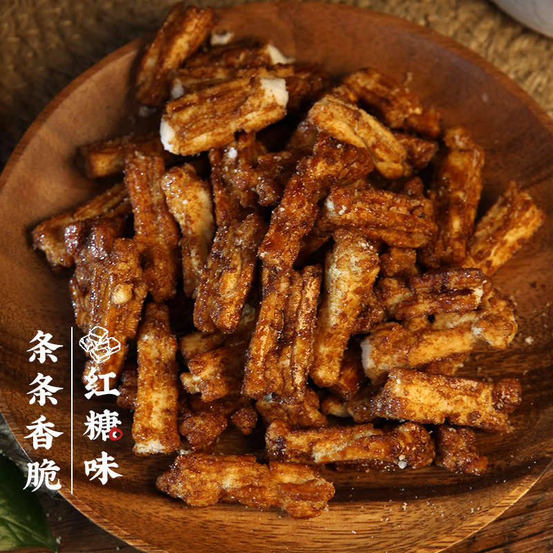 绿汇宁波特产酥脆脏脏年糕条238g/罐网红办公室解馋小吃零食休闲 - 图0