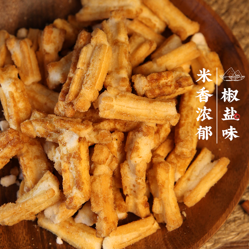 绿汇宁波特产酥脆脏脏年糕条238g/罐网红办公室解馋小吃零食休闲 - 图2