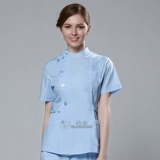 亮羽 Униформа врача подходит для мужчин и женщин, униформа медсестры, летняя одежда, лонгслив, пуховик для работы, короткий рукав