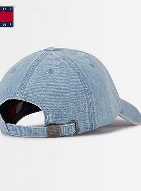 Tommy男装做旧浅色牛仔棒球帽