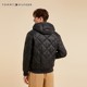 Tommy men's diamond quilted hooded jacket Tommy men's diamond quilted hooded jacket