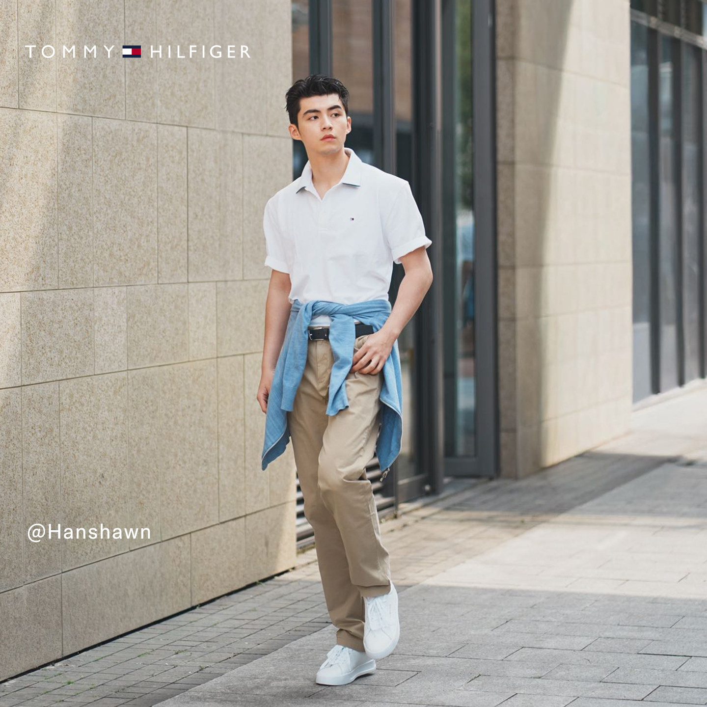 Tommy秋冬男装潮流多色通勤微弹商务职场绅士直筒西裤休闲长裤