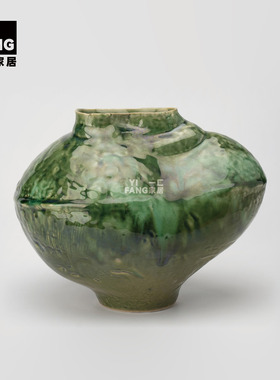 一匚正品几何肌理陶瓷花瓶摆件