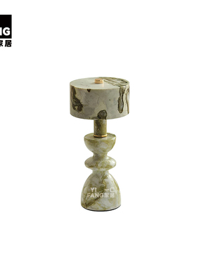 一匚现代花艺台灯摆件客厅茶几