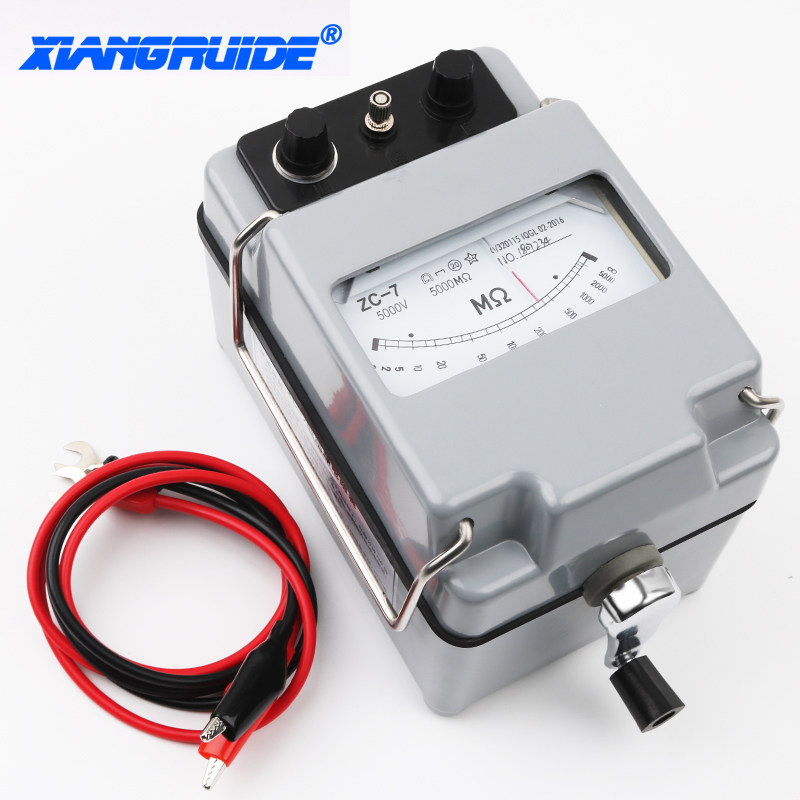嵘顺电工摇表500V1000v兆欧表绝缘表电阻表2500V绝缘电阻测试仪_虎窝淘
