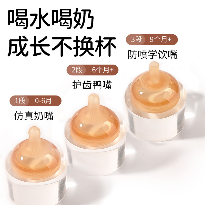 适配世喜奶瓶奶嘴配件玻璃百日瓶鸭嘴重力球保护防摔套手柄通气阀,淘宝优惠券,粉丝福利购,淘宝优惠卷