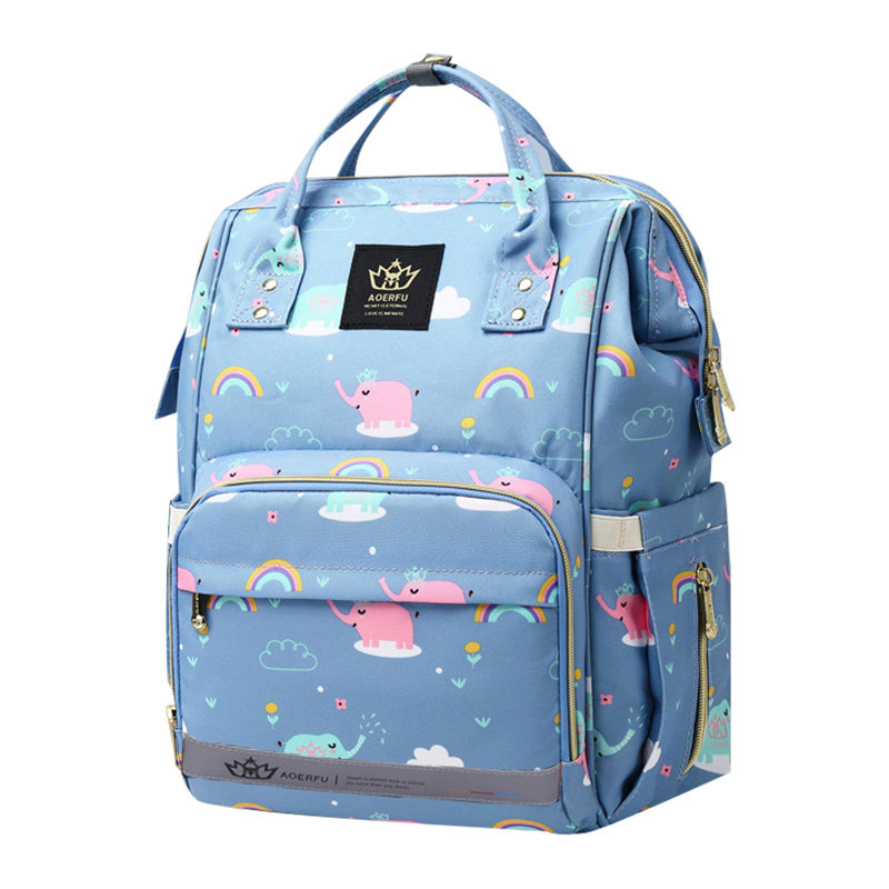 妈咪包2021新款大容量外出双肩包 合肥启贝母婴妈咪包/袋