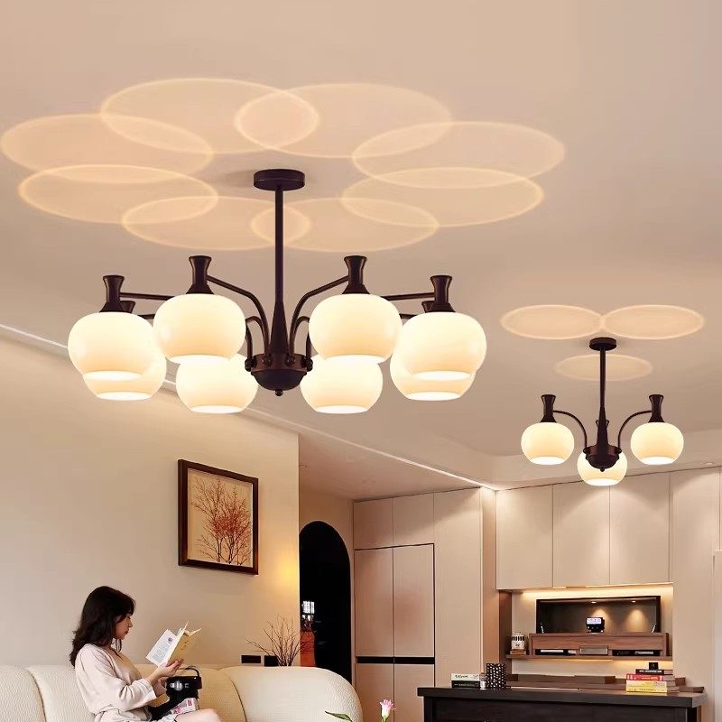 中古风客厅吊灯复古法式美式大厅主灯2026年新款高级感新中式灯具,淘宝优惠券,粉丝福利购,淘宝优惠卷