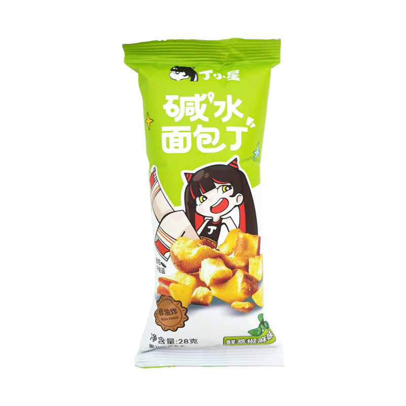 丁小星碱水面包丁鲜萃椒麻海盐焦糖咸香酥脆解馋零食优乐麦非油炸,淘宝优惠券,粉丝福利购,淘宝优惠卷