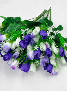 单支手捧花小把束装饰花绢花
