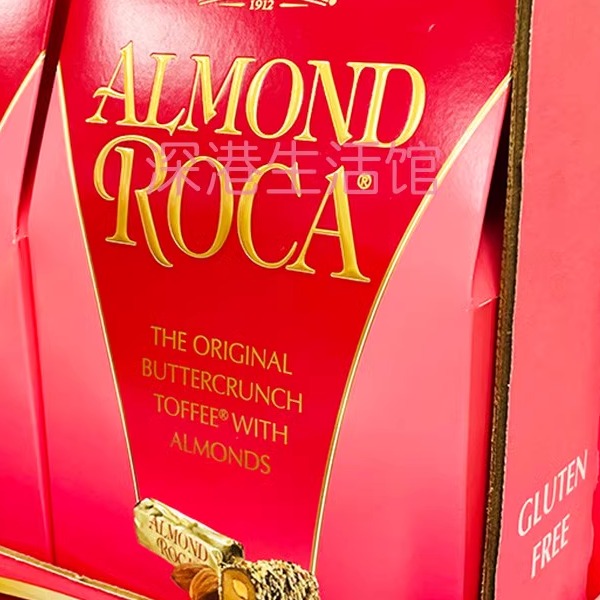 美国Almond Roca乐家扁桃仁黄油巧克力酥糖793g 巧克力喜糖礼盒 - 图2