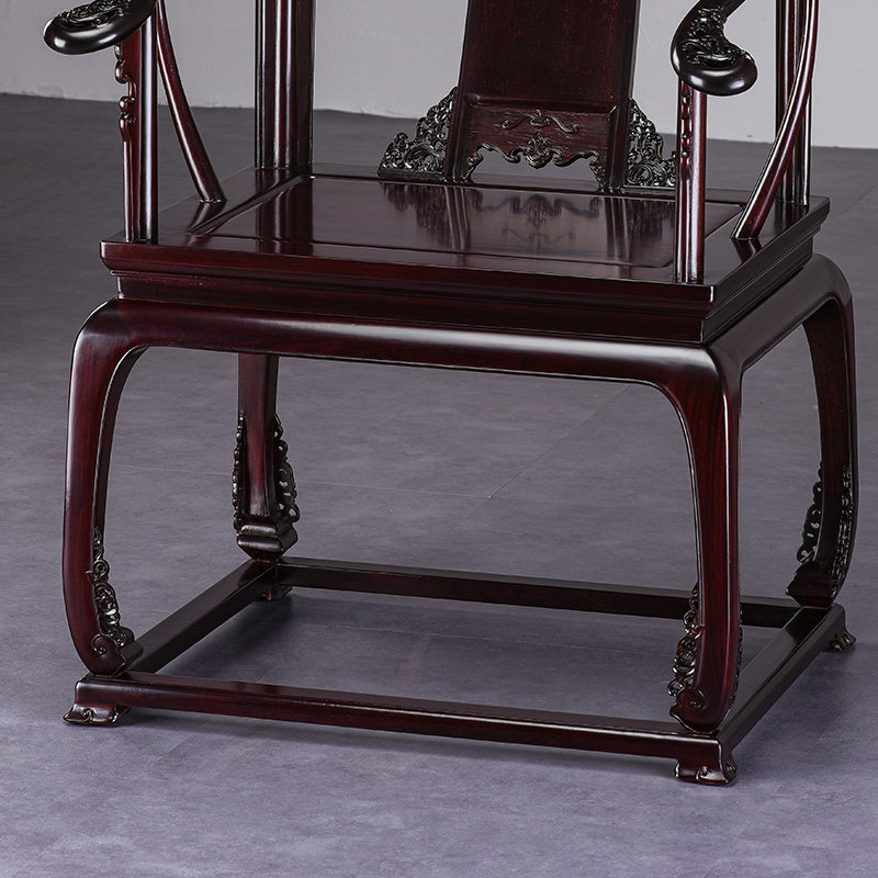 红木围椅非洲小叶紫檀皇宫椅三件套中式实木圈椅赞比亚血檀太师椅,淘宝优惠券,粉丝福利购,淘宝优惠卷