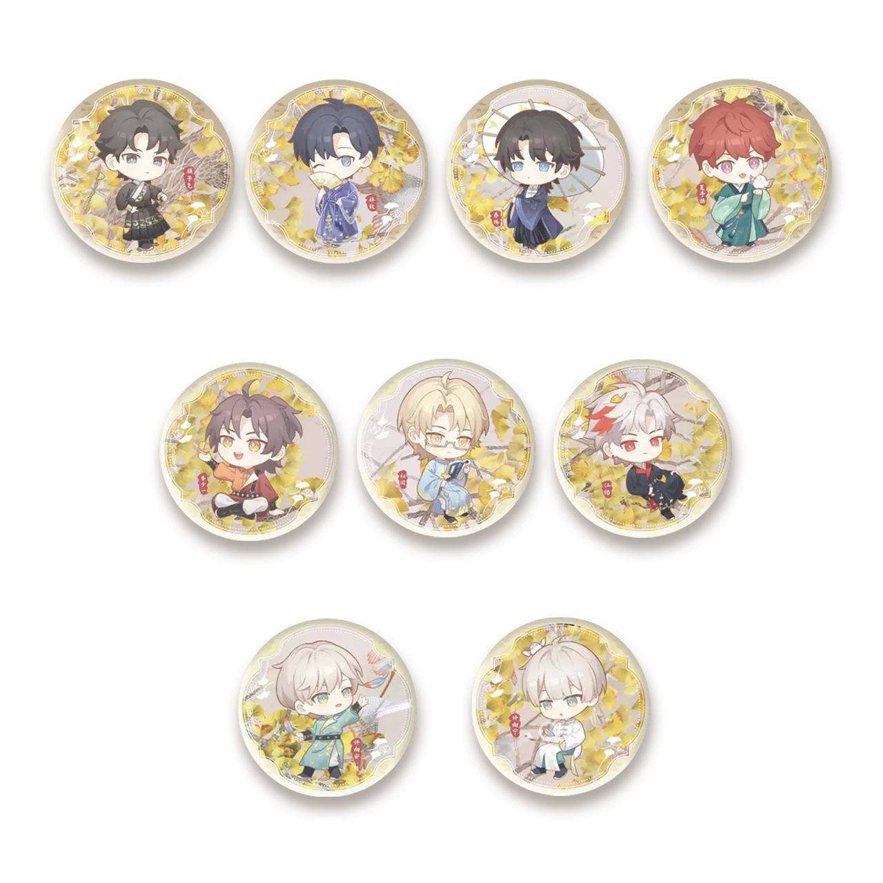 现货 猫耳FM LASER&MANTA 故梦新绣系列 Q版马口铁徽章吧唧,淘宝优惠券,粉丝福利购,淘宝优惠卷