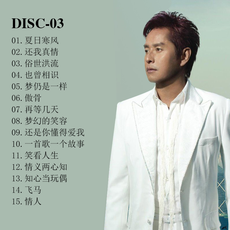 谭咏麟cd专辑正版音乐光盘经典老歌流行歌曲无损汽车载CD黑胶碟片-图2