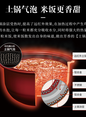 TIGER虎牌智能电饭煲柴火饭3L/5L
