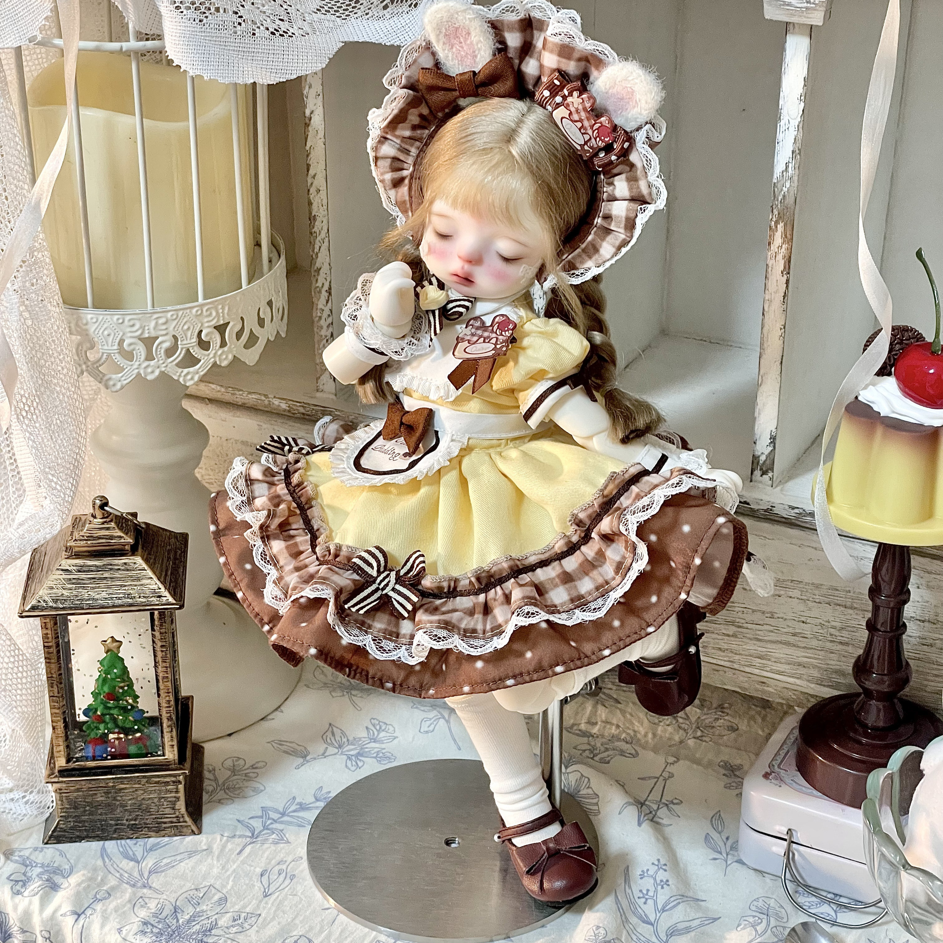 bjd娃衣大四4分6分小六azone/ob24娃衣 7点大全套 甜心兔宴黑兔,淘宝优惠券,粉丝福利购,淘宝优惠卷