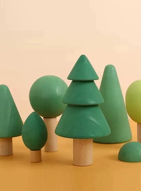 儿童房玩耍区书柜创意组合装饰品