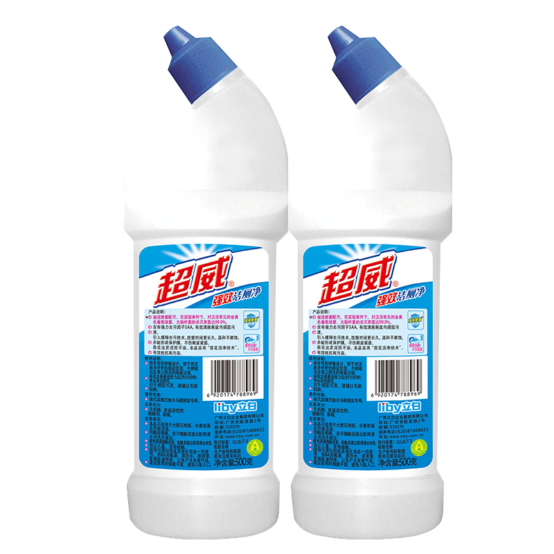 超威洁厕净灵液宝洗厕所除臭尿垢 宜宝佳家居马桶清洁剂/洁厕剂