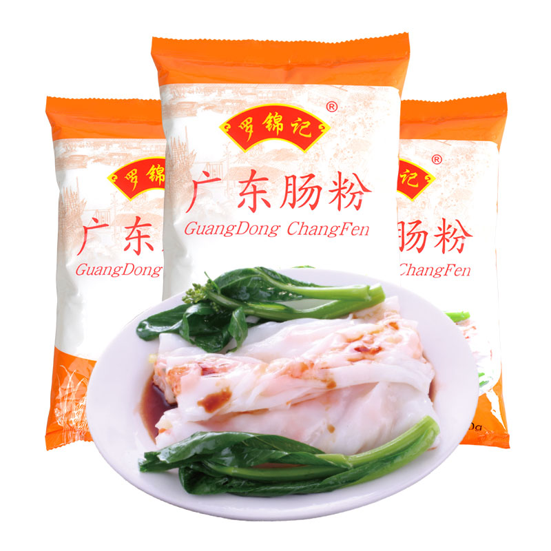 罗锦记广东肠粉专用粉广式早餐家庭肠粉diy小吃肠粉料速食蒸粉 - 图3