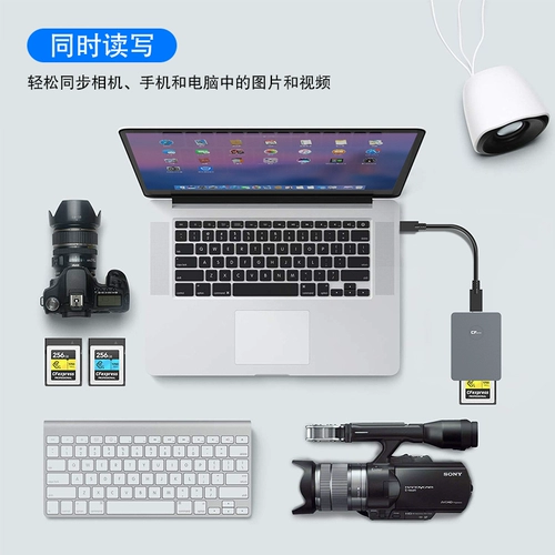 Cfexpress Card Reader CFE CFE Карта памяти тип A B Ноутбук мобильного телефона Читать CFA High -Speed ​​Carm Card Card Sony Sony A7S3/M4 Nikon Z6/Z7 Canon R5 Tianshuo FX3