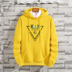 Áo len nam 2019 mùa thu mới phiên bản Hàn Quốc của áo hoodie rắn màu thủy triều thương hiệu áo khoác nam màu rắn - Áo len hoodie nỉ Áo len