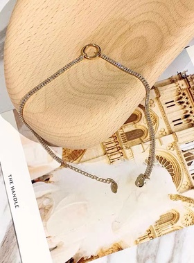 满钻冷淡风女高级感轻奢颈链