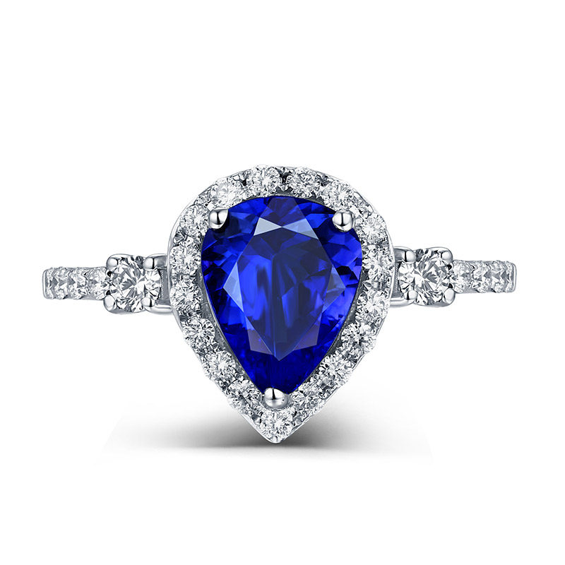 蜜安琪0.42 ~ 2.31克拉天然坦桑石 蜜安琪珠宝手饰