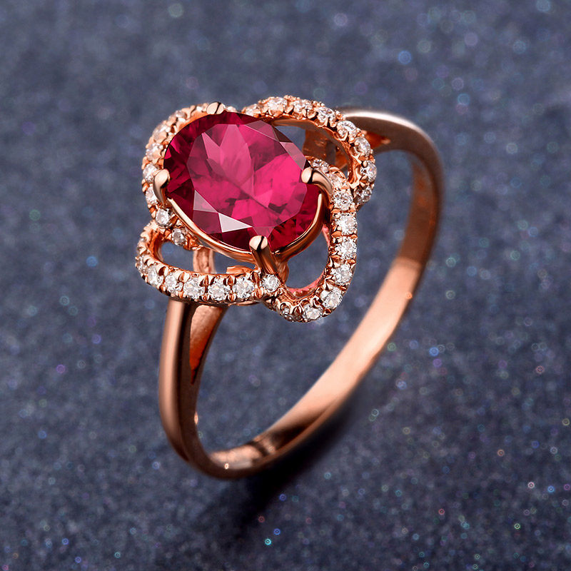 蜜安琪0.75 ~ 3.08 ct天然女戒指 蜜安琪珠宝手饰