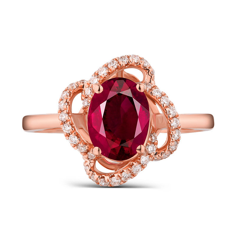 蜜安琪0.75 ~ 3.08 ct天然女戒指 蜜安琪珠宝手饰