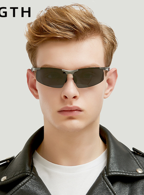 LIGTH偏光太阳镜男开车驾驶墨镜