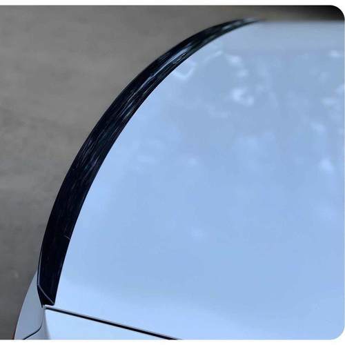 适用奥迪a4la3尾翼A5A6L改装S4S3S5S6原厂M4刀锋尾翼免打孔定风翼 - 图2